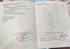 bán đất tdc tràng cát dt 83,93m2 đường 12m đối diện bãi đỗ xe, hướng đông nam mát giá chỉ 46,5tr/m2