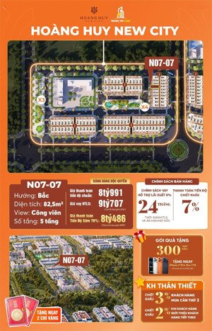bán shophouse rẻ nhất hoàng huy new city, trung tâm hành chính mới hải phòng