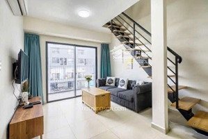 chính chủ cho thuê nhanh căn hộ duplex chung cư m-one 1pn 50m2, đầy đủ nội thất, vào ở ngay được