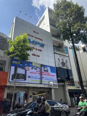 bán nhà mặt tiền nguyễn thái học, p. côl, quận 1 - 8,1x20m - 5 tầng - hđt: 260tr/tháng - giá 75 tỷ