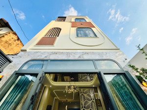 bán nhà xây mới hẻm xe hơi quang trung, p.8, 4,1 x 14, 3 tầng giá 6.75 tỷ tl