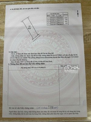 chính chủ cần tiền bán cắt lỗ nhanh trong tuần 98,6m sơn đoài, sóc sơn, hà nội