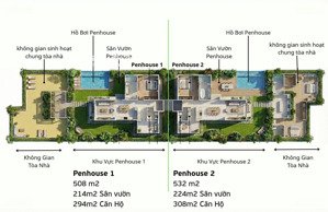 duy nhất trên thị trường 2 căn penhouse spana toà s2 view sông, dn down town - sân vườn riêng