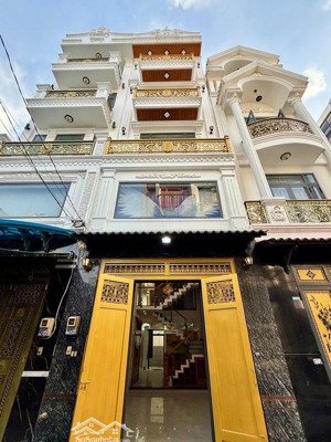 bán gấp nhà riêng gỏ xoài, btân, 68m2, 5 tầng đúc btct mới đẹp, hẻm 8m thông, nhỉnh 7 tỷ.