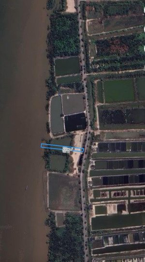 đất 2 mặt tiền (đường dương vạn hạnh / view sông soài rạp) lý nhơn giá đầu tư