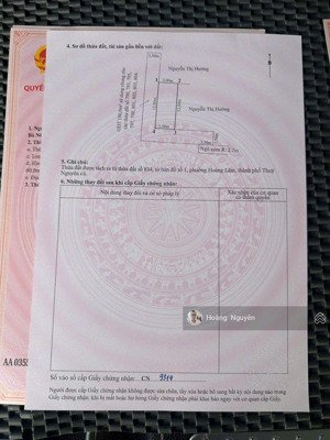 bán lô góc 60m2 tại thôn sú, lâm động nay là phường thiên hương ngõ rộng ô tô đỗ thoải mái.