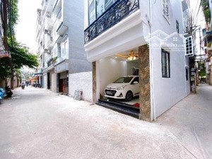 bán nhà riêng 35m định công cầu lủ lô góc gara ô tô khu dân trí ngõ thông tứ tung