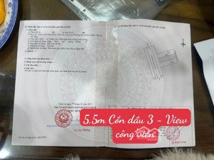 chính chủ bán đất view công viên đường 5,5m cồn dầu 3 - hòa xuân - hướng tây nam , sạch đẹp ,
