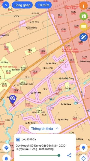 đất long tân dầu tiếng 8,8 xào, 48m mặt tiền đường nhựa, phủ hồng, giá 5,5 tỷ tl. lh 