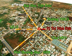 bán nhà mặt tiền 5m - thới hòa, bến cát, bình dương - giá chỉ 1,9 tỷ