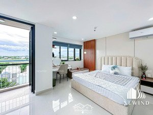 1 phòng ngủ mới toanh ngay chân cầu kênh tẻ, sát tdt, rmit, hơn 35m2