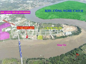 đất biệt thự giáp sông tắc diện tích 300m2