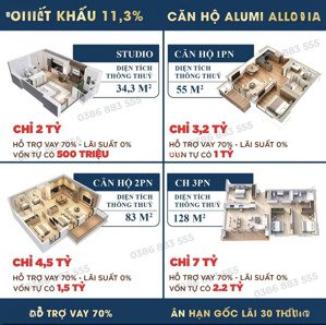 căn hộ cao cấp vốn chỉ từ 440tr cạnh ecopark
