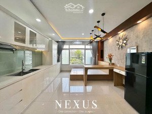 phòng studio ban công thoáng mát full nội thất máy giặt riêng, gần lotte mart nguyễn văn lượng