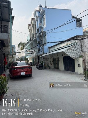 bán đất tặng nhà c4 - 5x17m - 5,75 tỷ - đường 7m