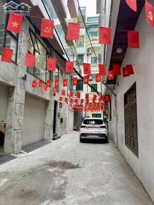 Bán nhà Tôn Đức Thắng, Đống Đa, 63m, MT 6.2m, Ngõ Ô tô Tránh, 4 Tầng, 5PN, Ở Sướng, 25 Tỷ