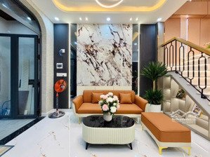 hiếm! sát mặt tiền nguyễn văn khối - hẻm xe hơi - nhà mới xây, 5pn full nội thất cao cấp. chỉ 7 tỷ