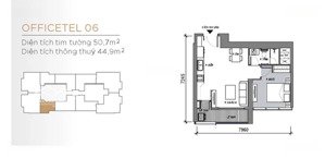 lux 6 - vinhomes golden river căn hộ 1pn đẹp giá tốt