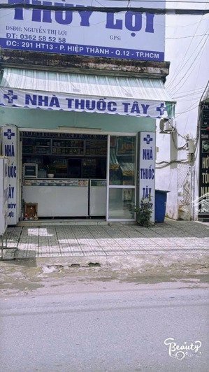 bán nhà mặt tiền chợ hiệp thành 13 vị trí kinh doanh đắc địa. lh 