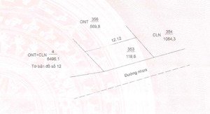 bán 688,4m2 ont + cln tại xã thới sơn, huyện tịnh biên, tỉnh an giang