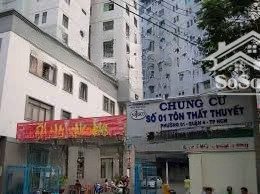 cho thuê chung cư tôn thất thuyết, p1, q. 4, diện tích 35m², 1pn, thoáng mát, lầu cao