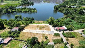 siêu phẩm đất thổ cư 2 mặt tiền view hồ đồng mô, giá cực tốt