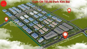 cụm cn telin kim bài e sẵn lô diện tích 2000m2-4000m2 vị trí đẹp giá gốc cao.