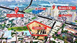 một dự án đầu tiên của bcons có: toà tháp đôi đẹp nhất khu đông tp hcm, cách metro 2km