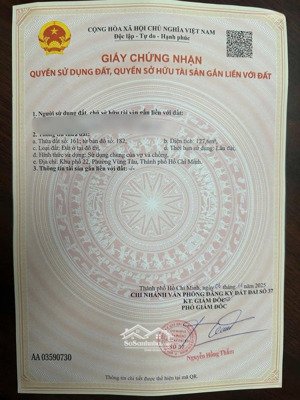 chính chủ cần bán căn nhà hẻm đường mạc đĩnh chi p4 thành phố vũng tàu