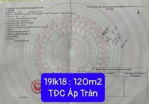 hàng hiếm tại tđc áp tràn phường thuỷ nguyên - mặt đường chính 26m