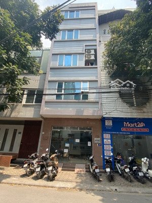 cho thuê nhà phân lô, vỉa hè phố nguyễn xiển dt 60m2 x 5 tầng, mt 4.5m. giá 25tr/th