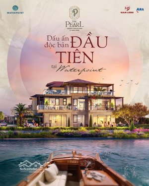 bán căn đơn lập 300m2 waterpoint phía sau kênh đào chỉ cách sông vàm cỏ 700m