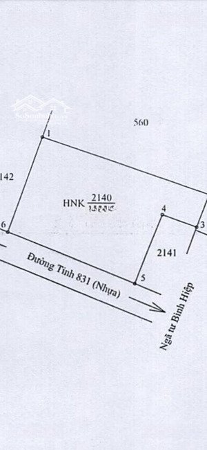 cần bán một lô đất 1000m2 tại xã bình tân, thị xã kiến tường, tỉnh long an. đường tỉnh lộ 831 .