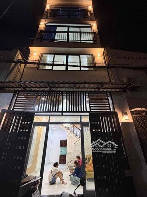 cho thuê nhà nc tại nơ trang long, p 12, bình thạnh, 21 triệu, 45m2, 4 tầng