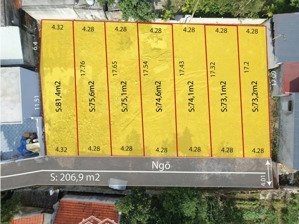 bán đất thổ cư tại xã an thái, an lão, hải phòng giá ưu đãi 550 triệu, 82 m2