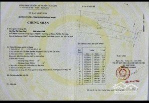 chính chủ cần bán lô đất mặt tiền đường lớn lê minh nhựt với tỉnh lộ 8, củ chi