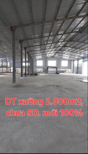 xưởng 3.000m2 có 1,600m2 thổ, mt 878, thân cửu nghĩa + cao tốc trung lương