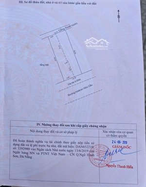 bán lô đường 7m5 biển sơn thuỷ, đường nguyễn hữu cầu, 254m2 trục thông.