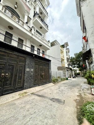 nhà 4 tầng kiên cố đường số 2 trường thọ cách mặt tiền chỉ 100m kdc đồng bộ cao tầng an ninh