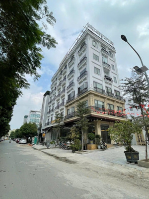 trịnh văn bô - lô góc 3 thoáng - vỉa hè siêu rộng - ô tô tránh đỗ ngày đêm dt 65/90m2 - giá 35 tỷ