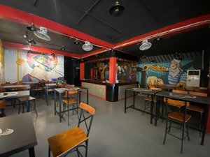 cho thuê nhà mp hàng bồ, diện tích 100m2 x 3 tầng, mặt tiền 3,5m, mọi mô hình, giá thuê 150tr/th