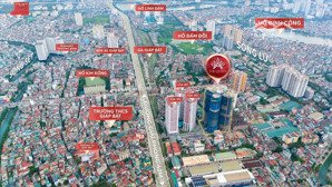 căn hộ 2pn view đẹp tại the queen, 100 triệu/m2, 72.9m2, thanh xuân, hà nội