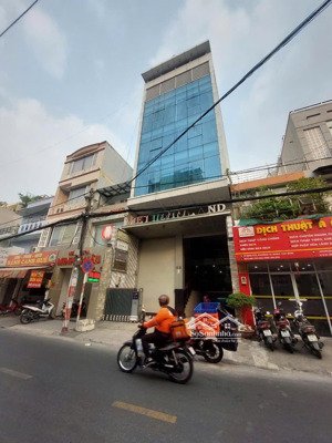 cho thuê tòa nhà mt đường bình giã, phường 13. dt: 7x20m. hầm - 5 tầng. sàn suốt. pccc đầy đủ