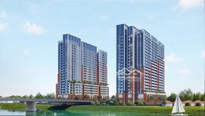 căn hộ sân vườn view sông cẩm lệ và cầu hoà xuân, giá chỉ 3,1 tỷ - diện tích 62,6m2