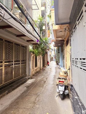 nhà đẹp dương quảng hàm - ngõ thông - thoáng trước sau - dt 51m2 x 6 tầng - mt 4m