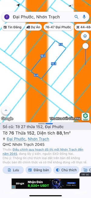 cơ hội sở hữu chi có 1 lô đất nền duy nhất trung tâm xã đại phước full thổ cư giá chỉ 1,7 tỷ