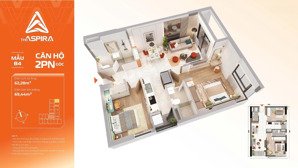 căn 2pn,2wc 2,5 tỷ - giỏ hàng độc quyền giá 39tr/m2 đã có vat - sẵn giá đợt mở bán đầu tiên