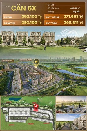 siêu phẩm dinh thự golf long biên! vị thế đẳng cấp liên hệ 