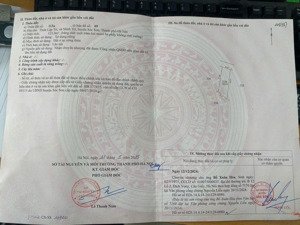 bán lô đất rẻ hơn thị trường. đất thổ cư 100%. gần đường trục chính