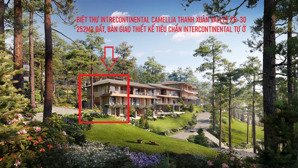 camellia chỉ còn căn cr-30 này có tầm view cao 80m nhìn ra được toàn bộ resort intercon thanh xuan
